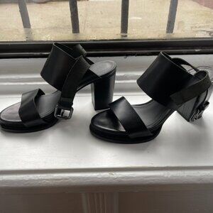 & Other Stories Black Heels Size 9